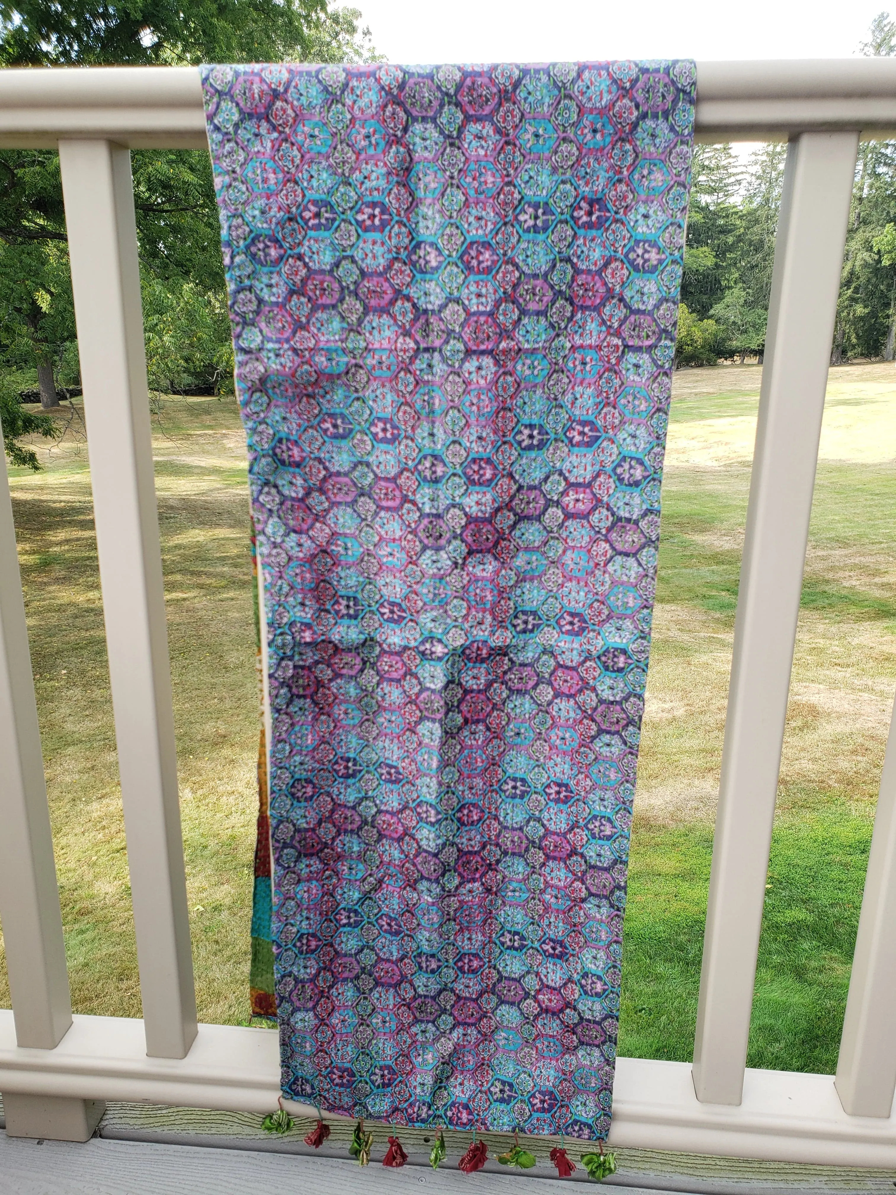 Silk Sari Scarf