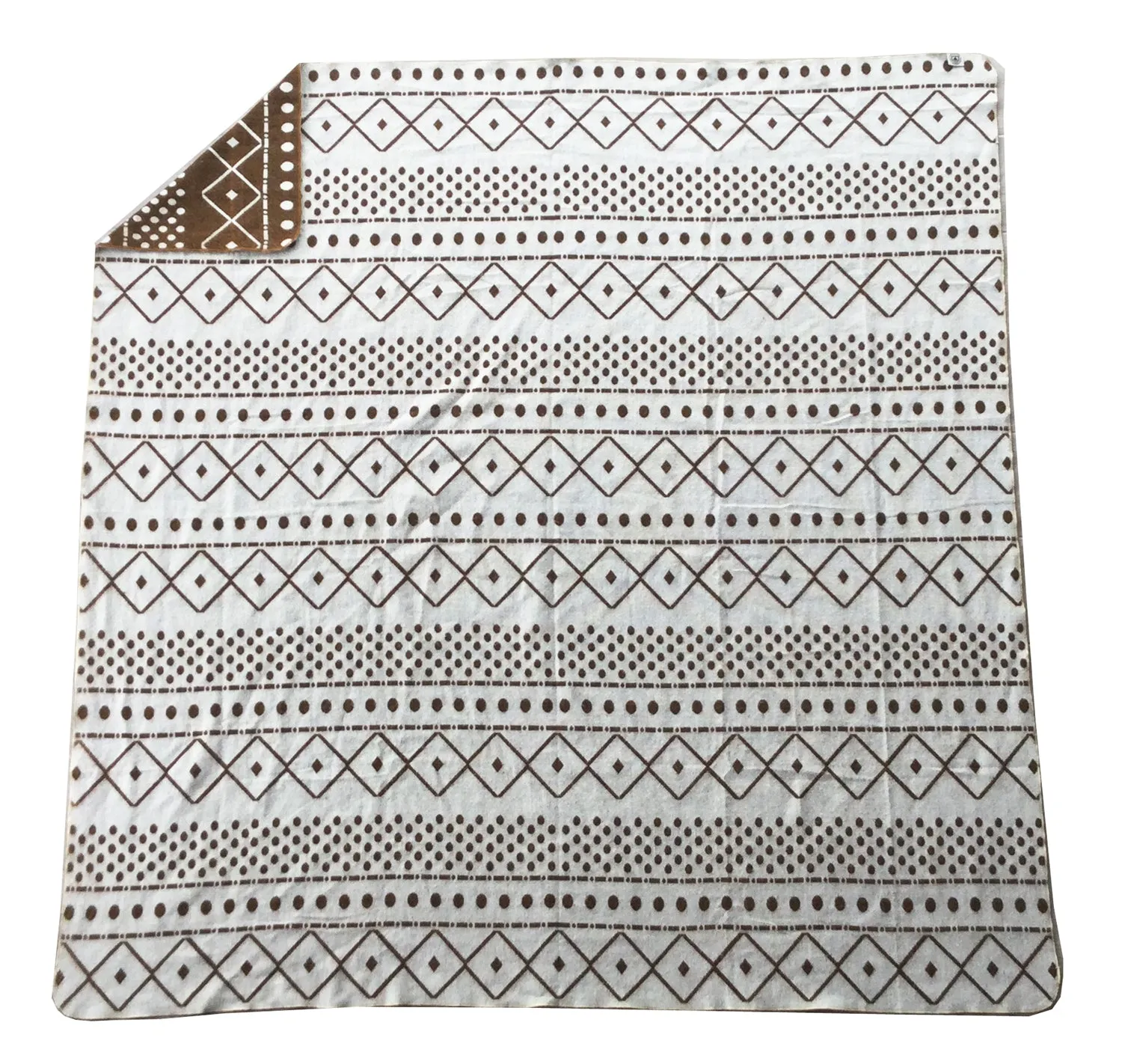 Sunflower Fields Large Blanket