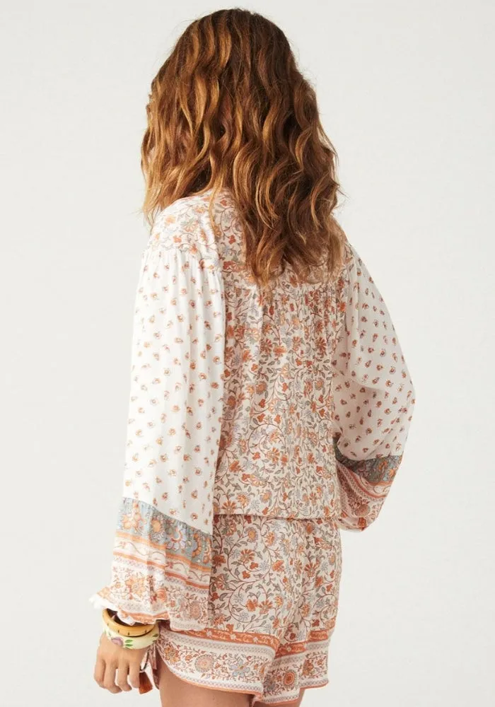 Sunshine Bandit Blouse - Desert Sage