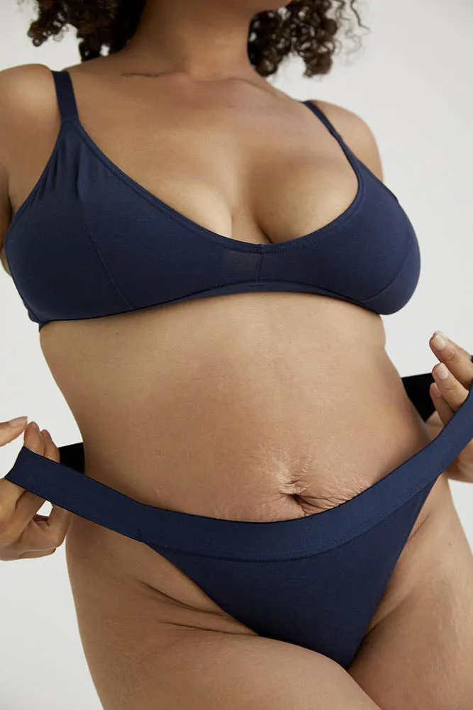 Sustainable Cotton Basic Bra
