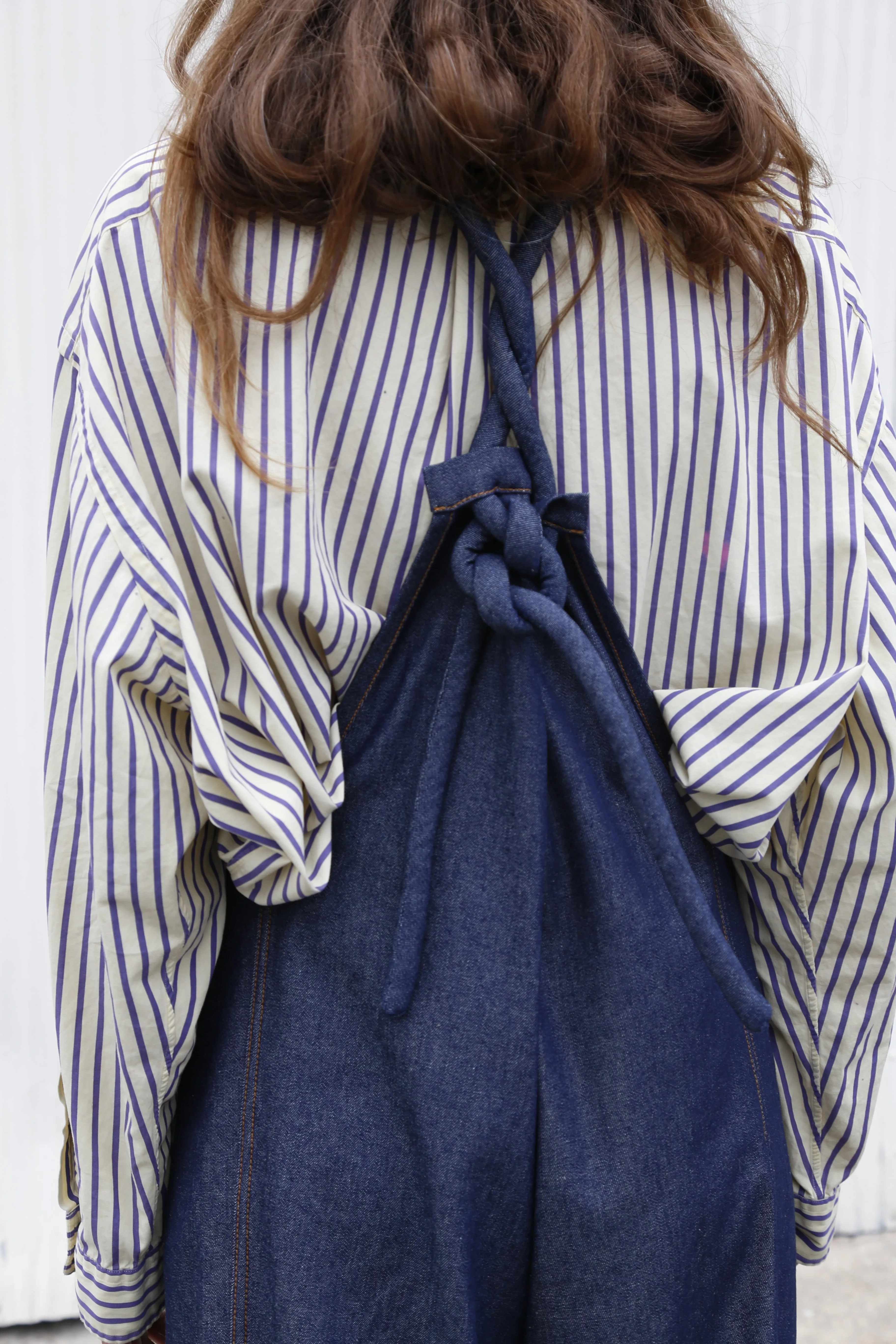Swanfold Indigo Denim Jumpsuit {Made to Order}