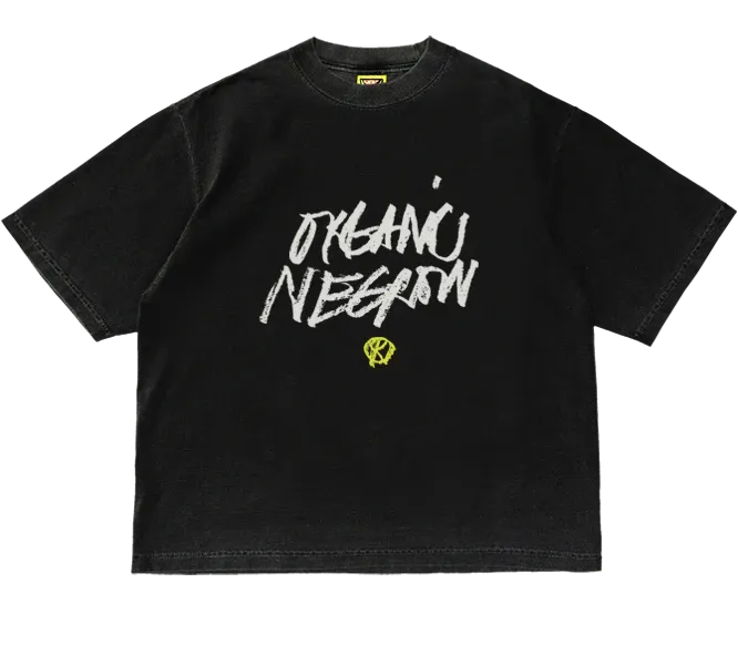 The Fruit Mkt Organic Negro T-shirt 'Black Neon'