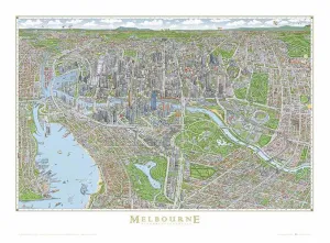 The Melbourne Map 1000 piece puzzle