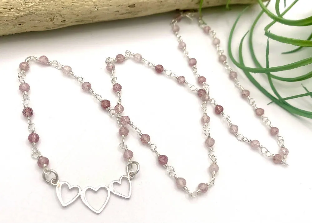 Three Hearts Necklace