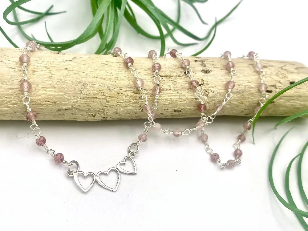 Three Hearts Necklace