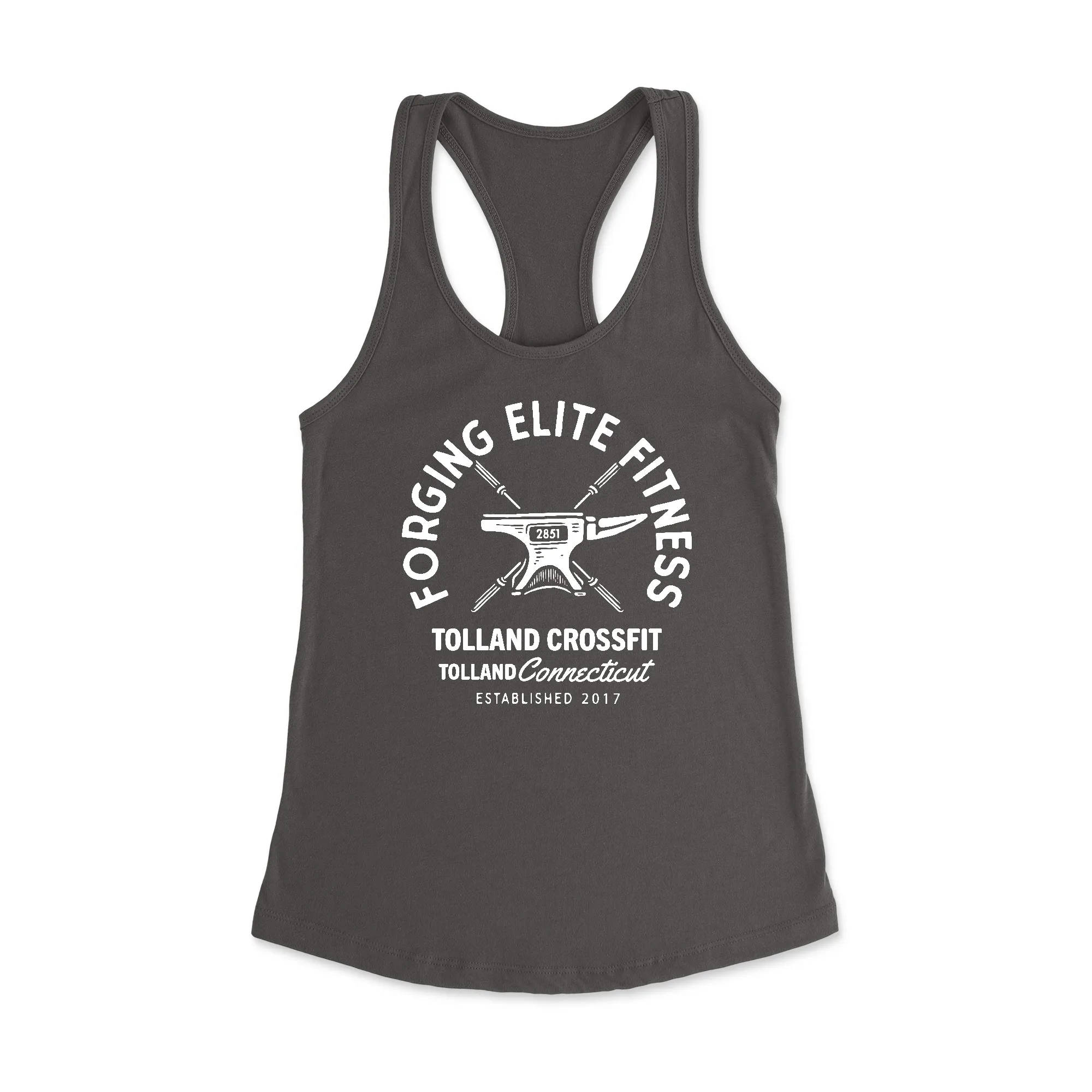 Tolland CrossFit Cold Steel Womens - Racerback Tank