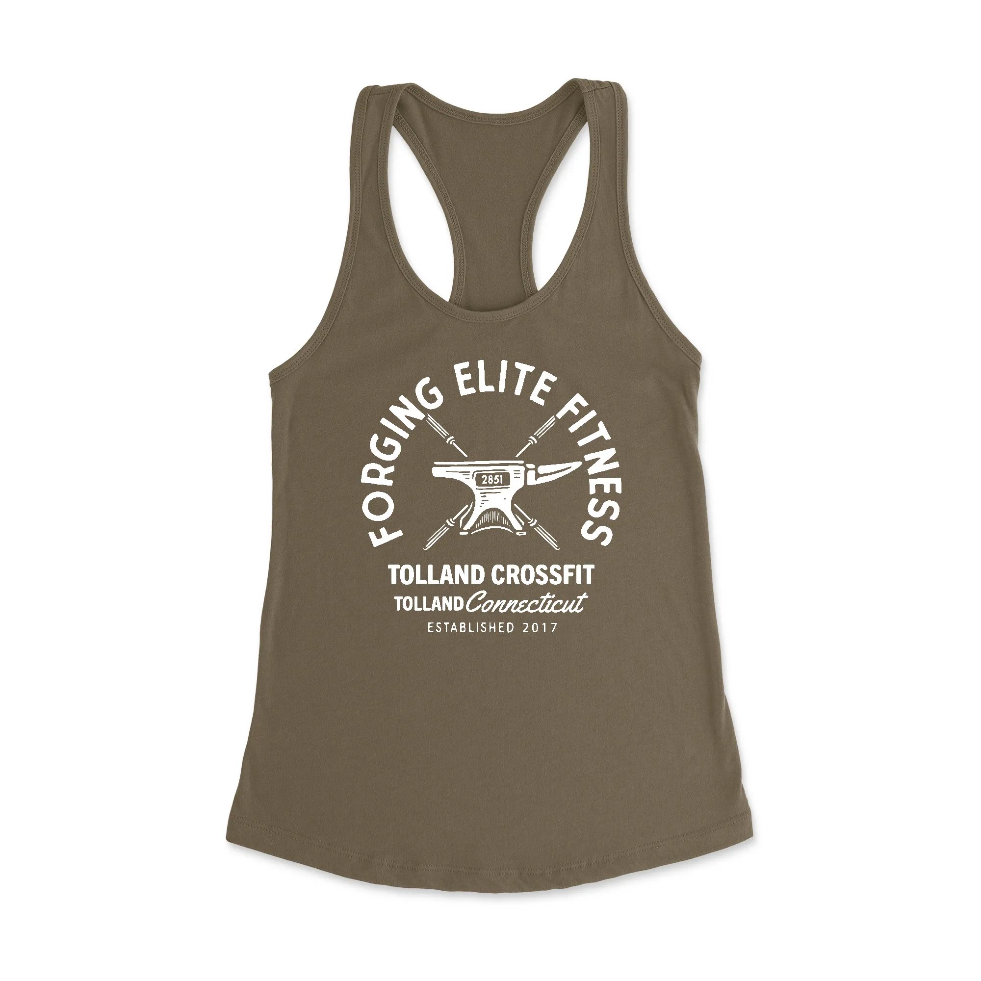 Tolland CrossFit Cold Steel Womens - Racerback Tank