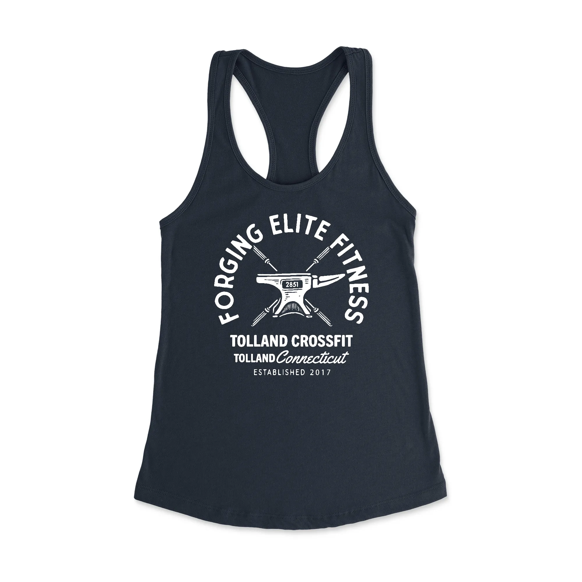 Tolland CrossFit Cold Steel Womens - Racerback Tank