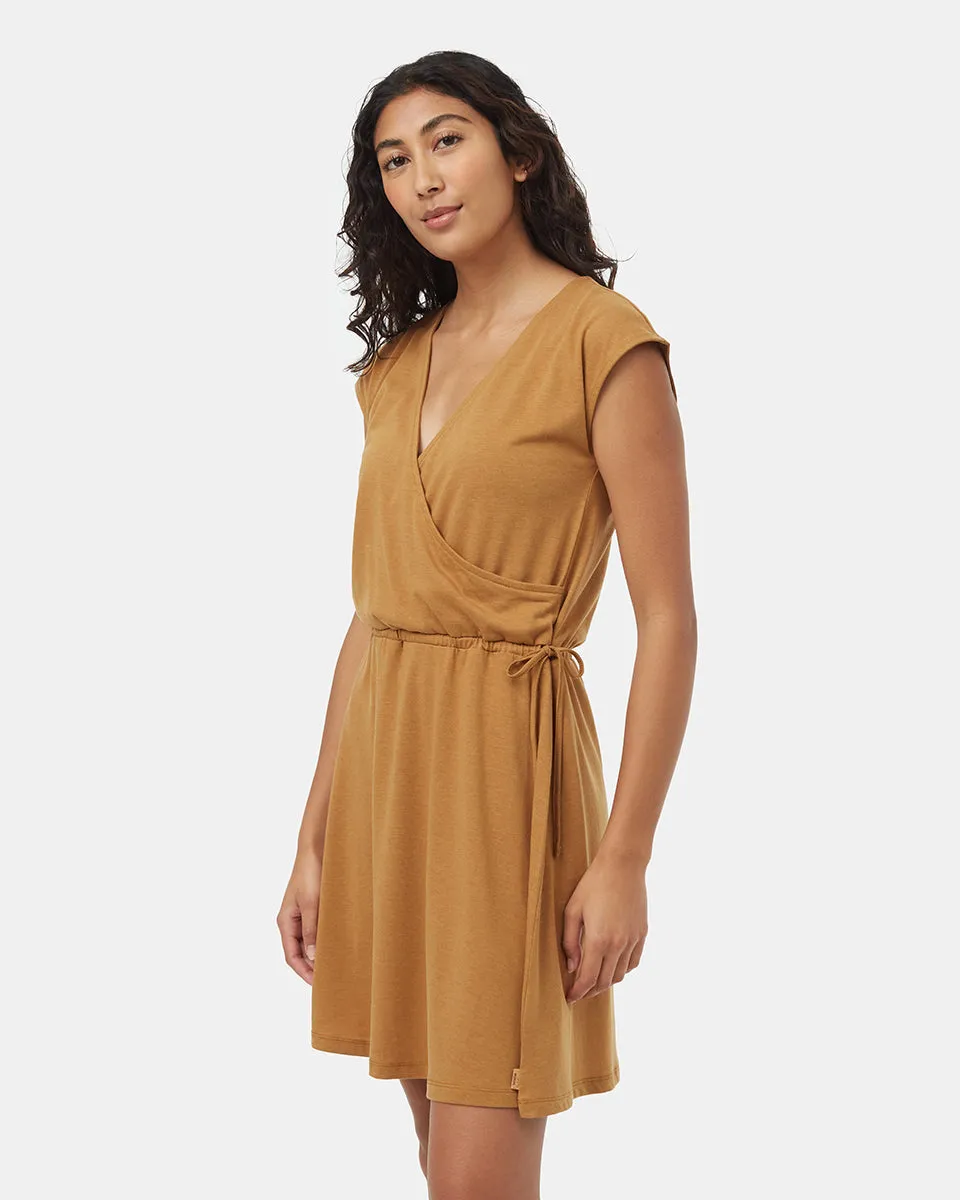 TreeBlend Wrap Front Dress