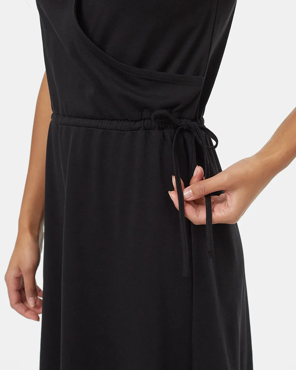 TreeBlend Wrap Front Dress