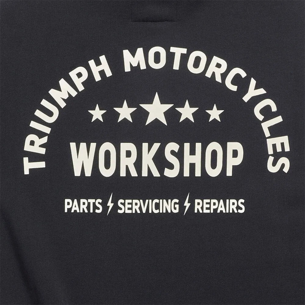 Triumph Prewitt 1/4 Zip Sweat Black / Bone