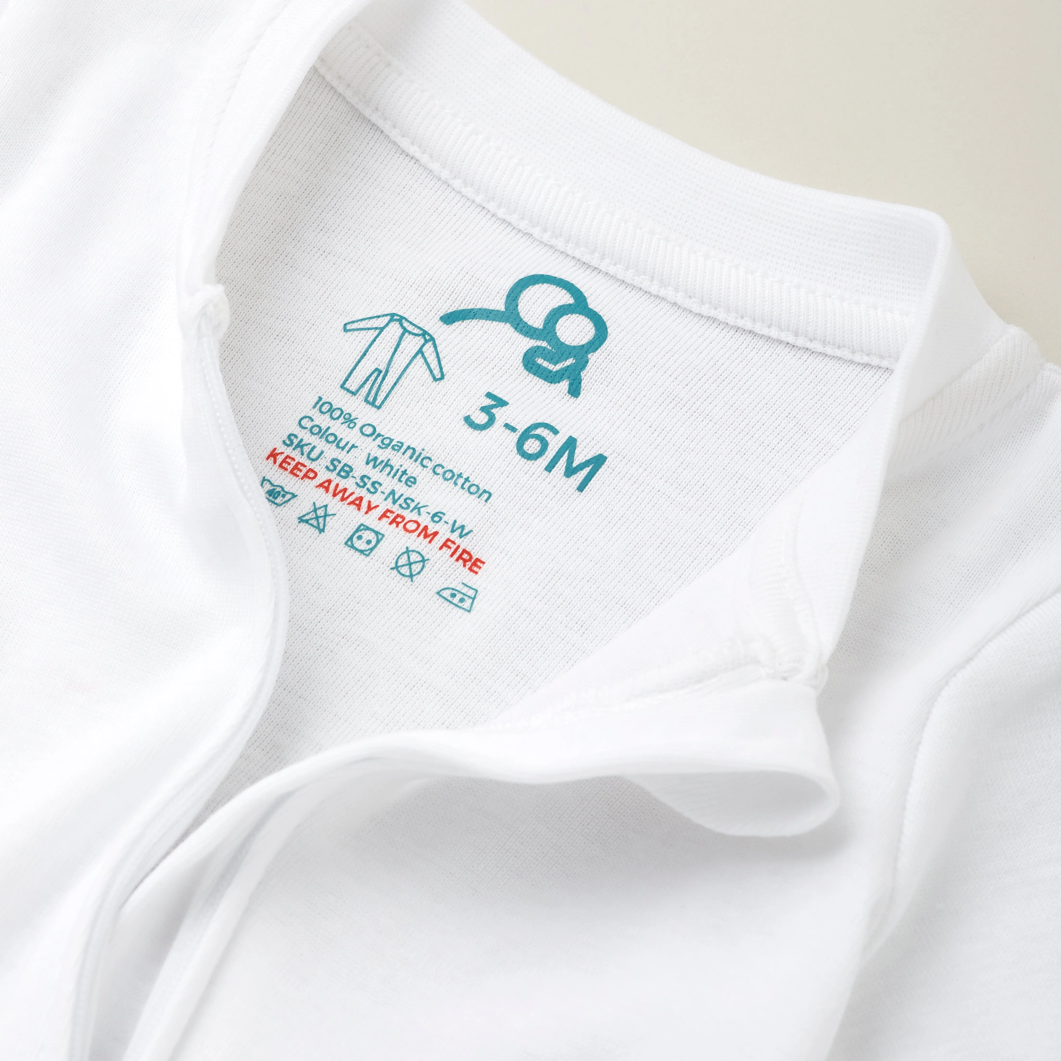 Truly Sustainable Footless Sleepsuits X3