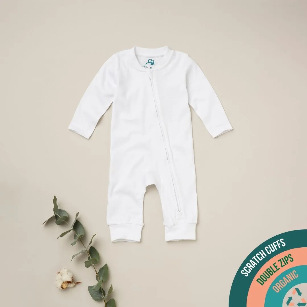 Truly Sustainable Footless Sleepsuits X3