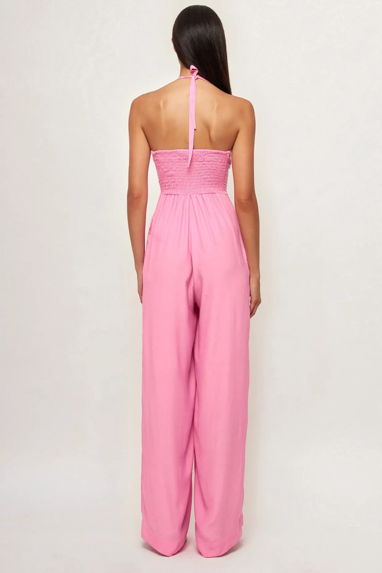 Twisted Halter Jumpsuit
