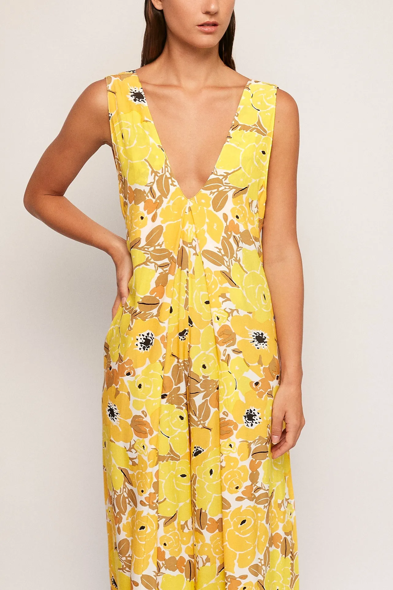 V Front Jumpsuit