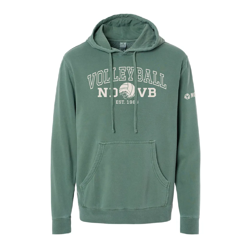 Varsity Alpine Green Hooded Sweatshirt