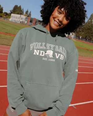 Varsity Alpine Green Hooded Sweatshirt