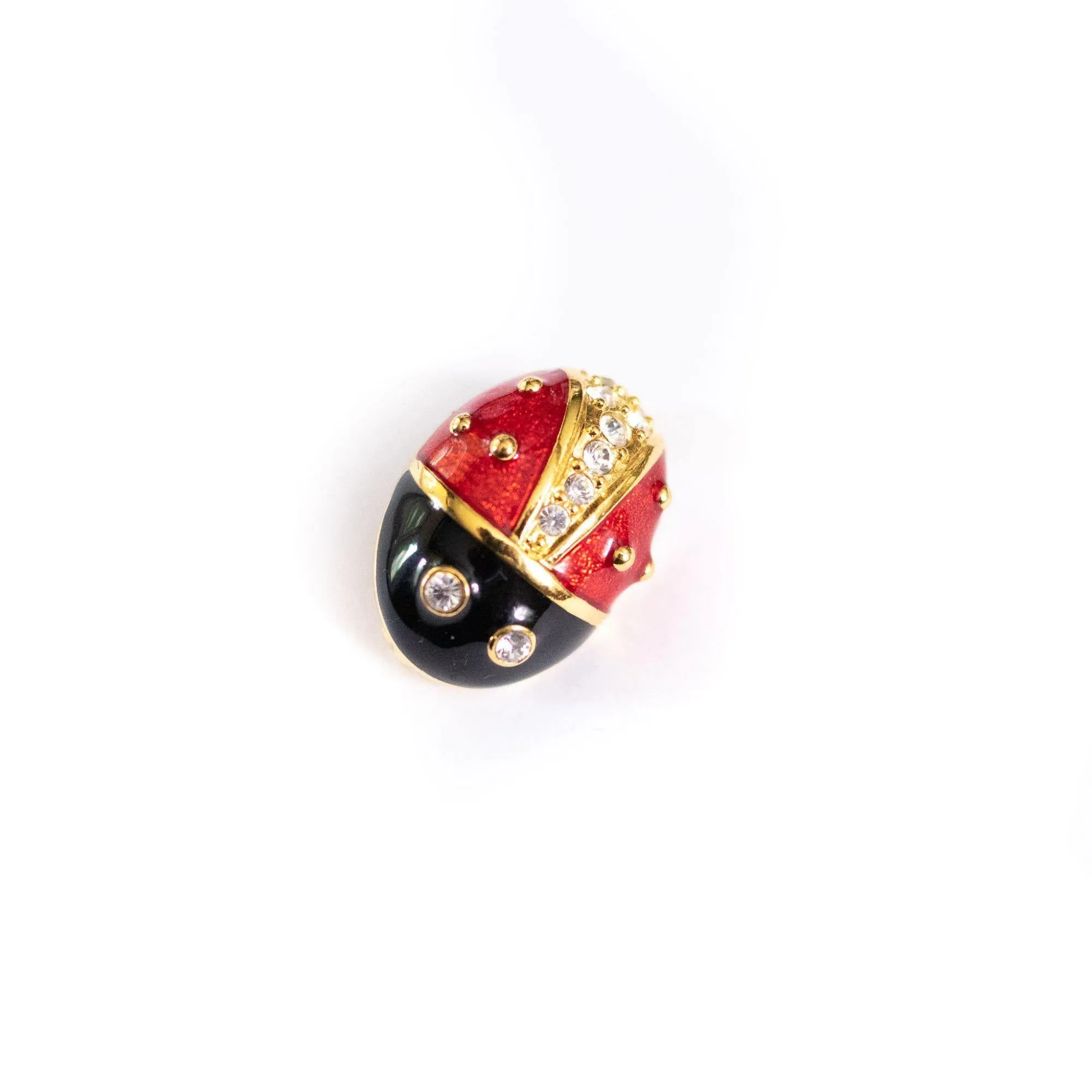 Vintage Joan Rivers Ladybug Brooch