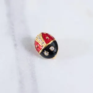 Vintage Joan Rivers Ladybug Brooch