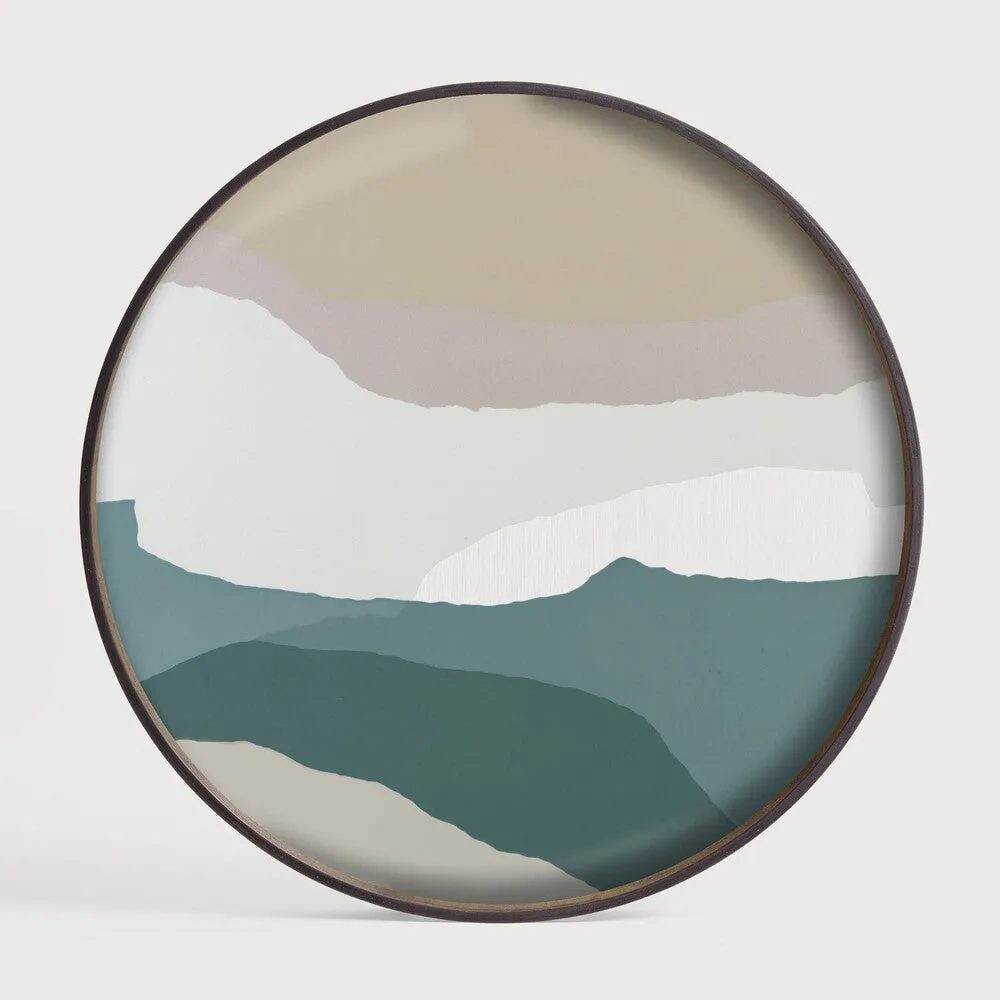 wabi sabi glass tray