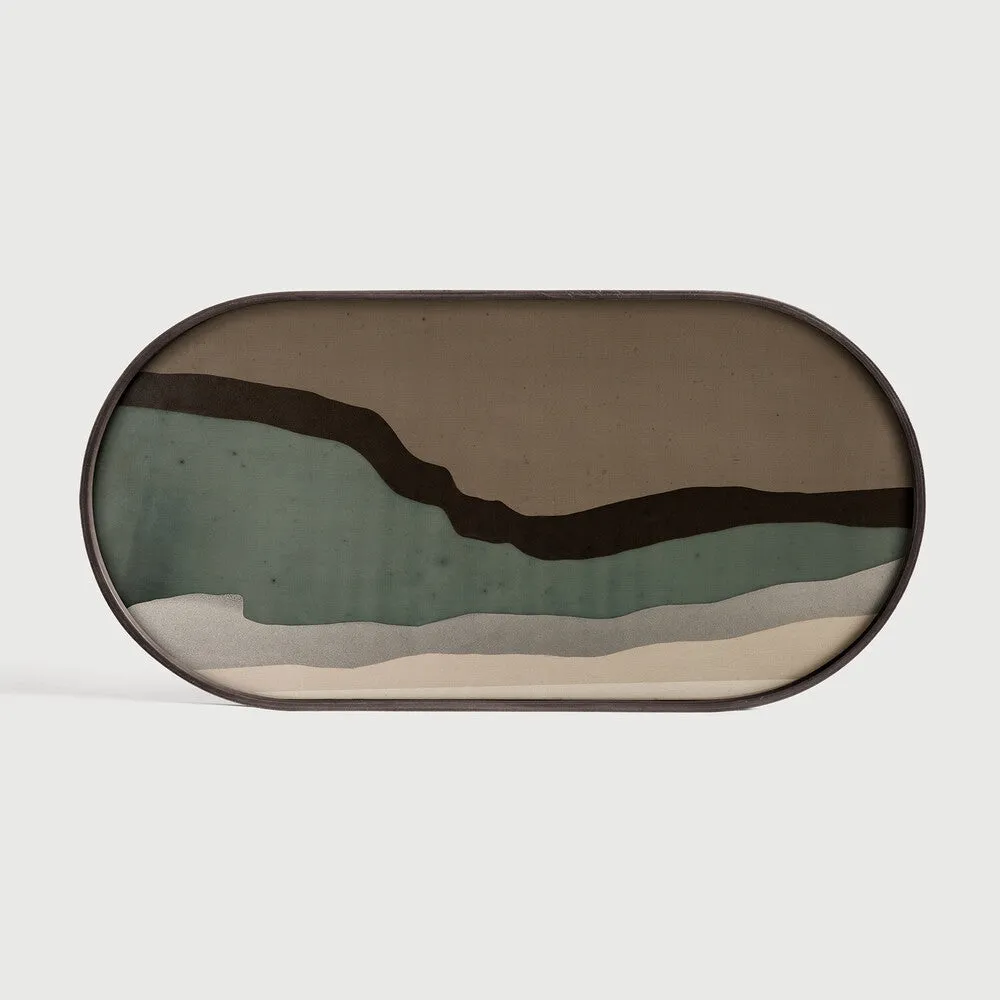 wabi sabi glass tray