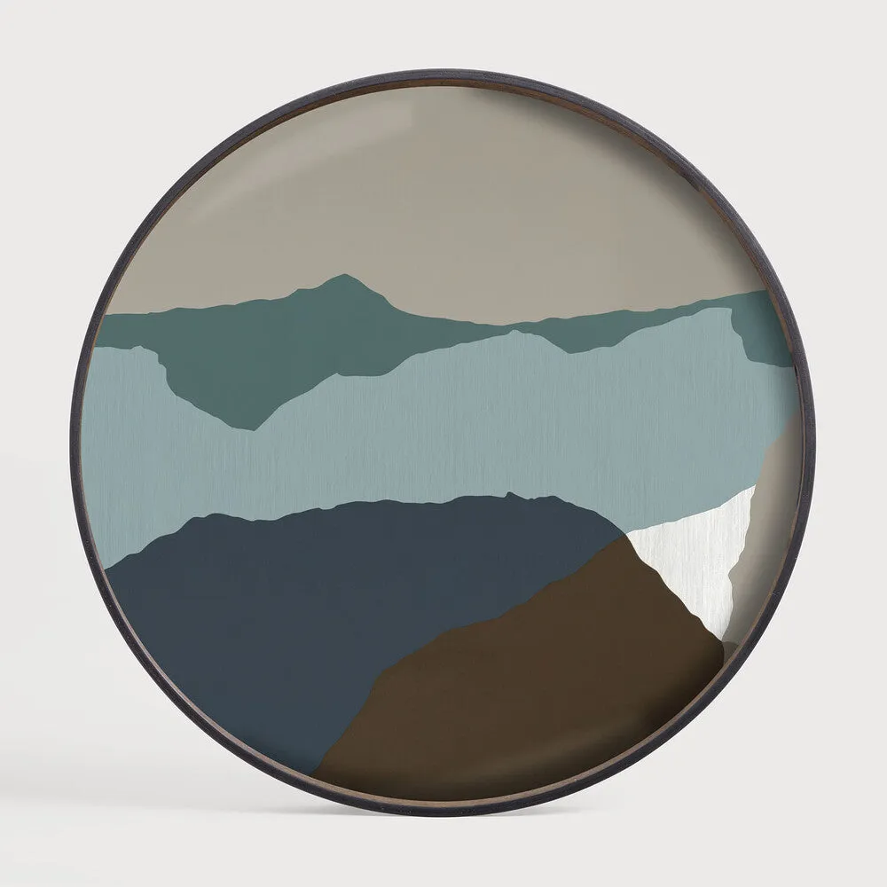 wabi sabi glass tray