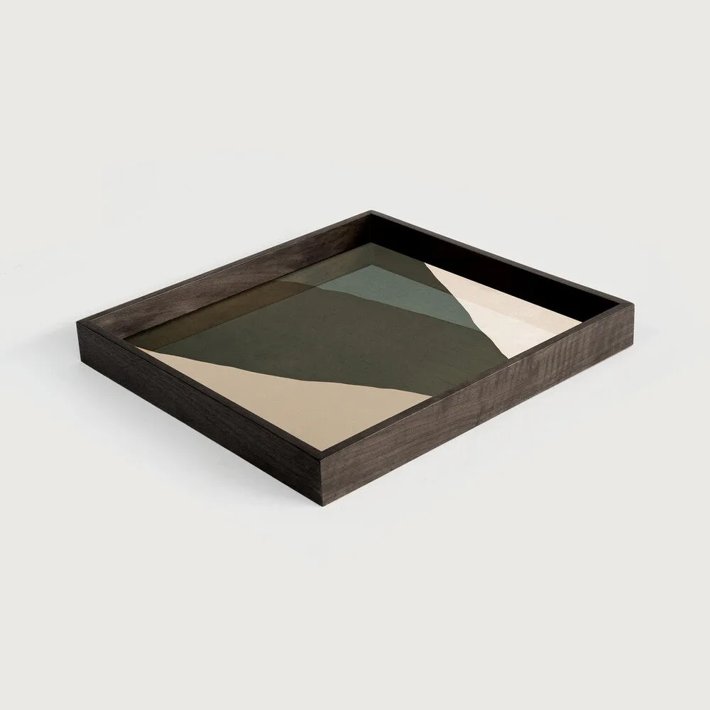 wabi sabi glass tray