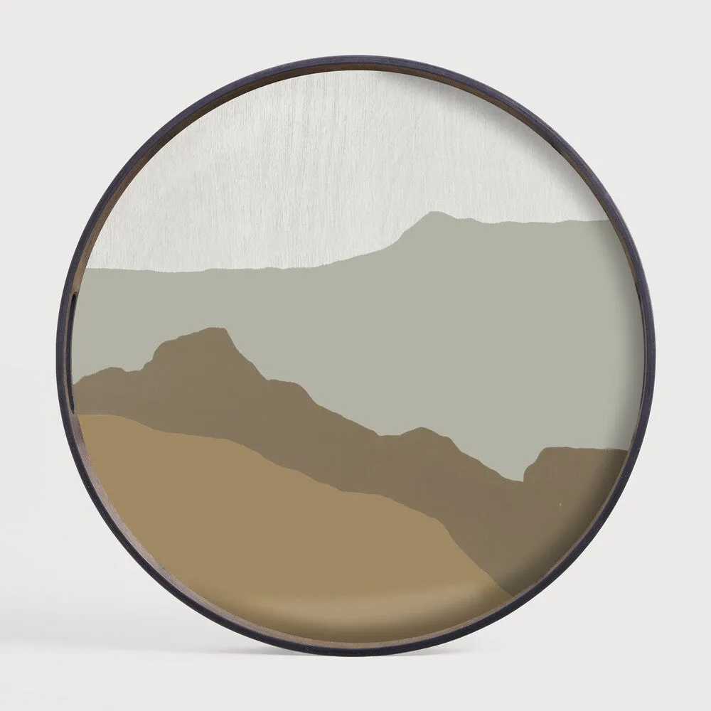 wabi sabi glass tray
