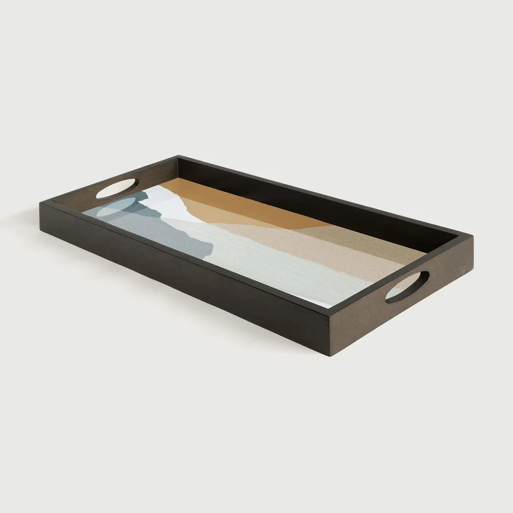 wabi sabi glass tray