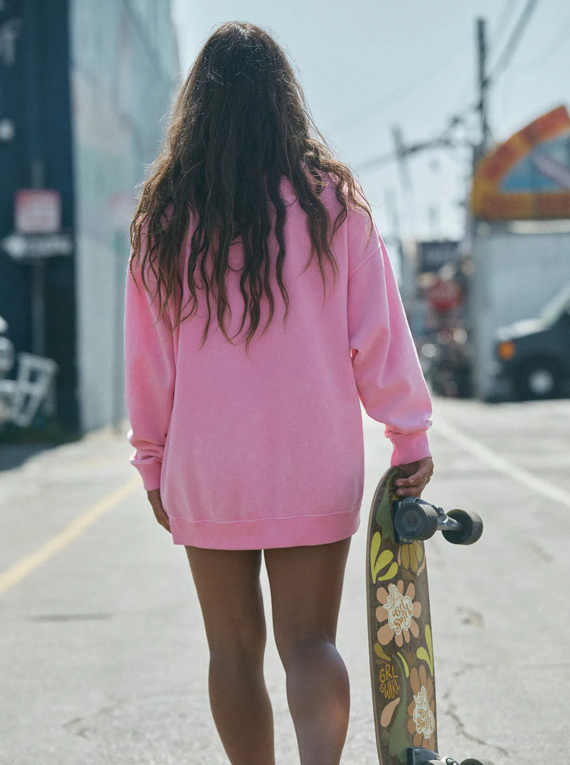 Women's Lineup Oversized Sweatshirt