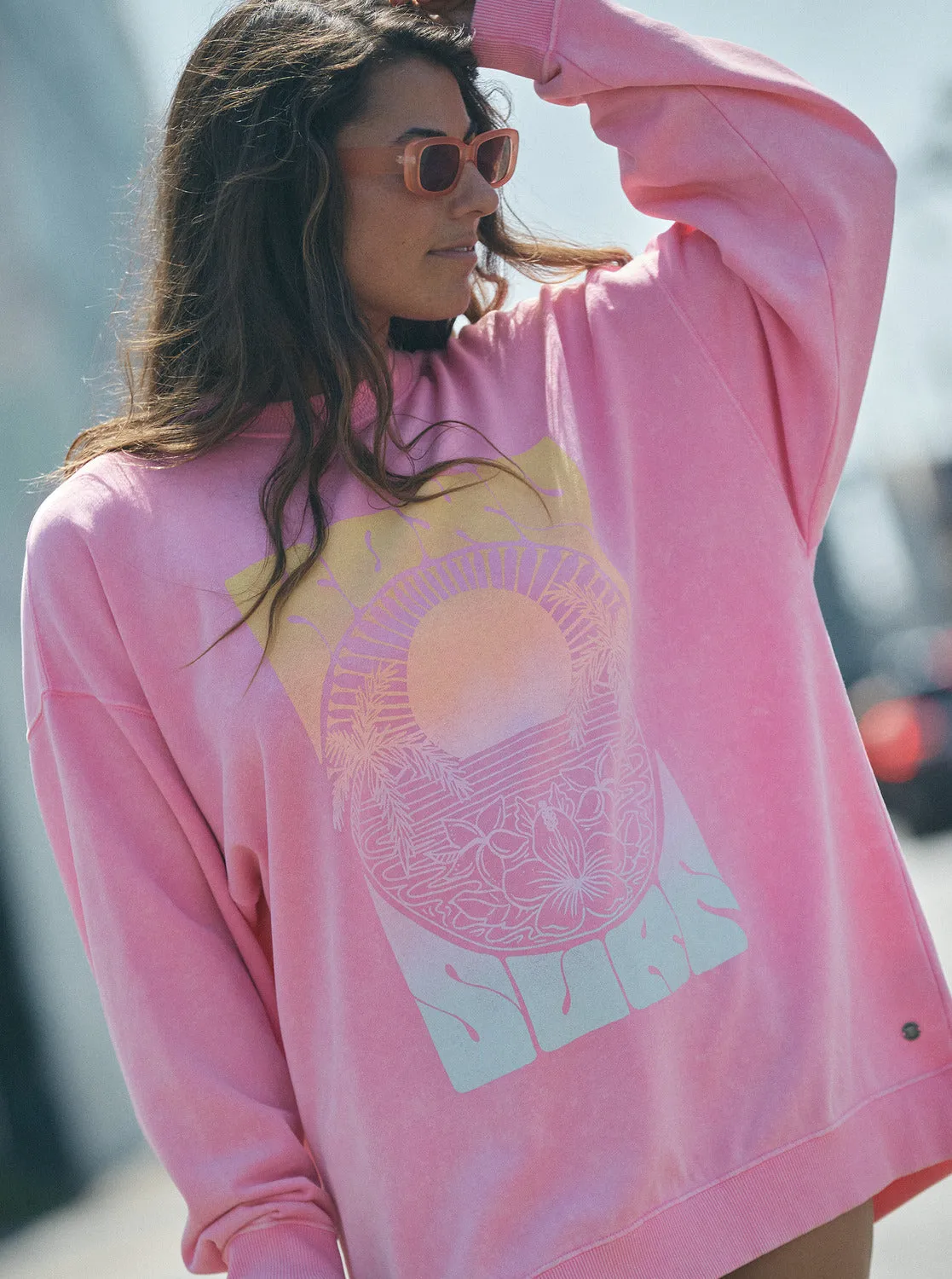 Women's Lineup Oversized Sweatshirt
