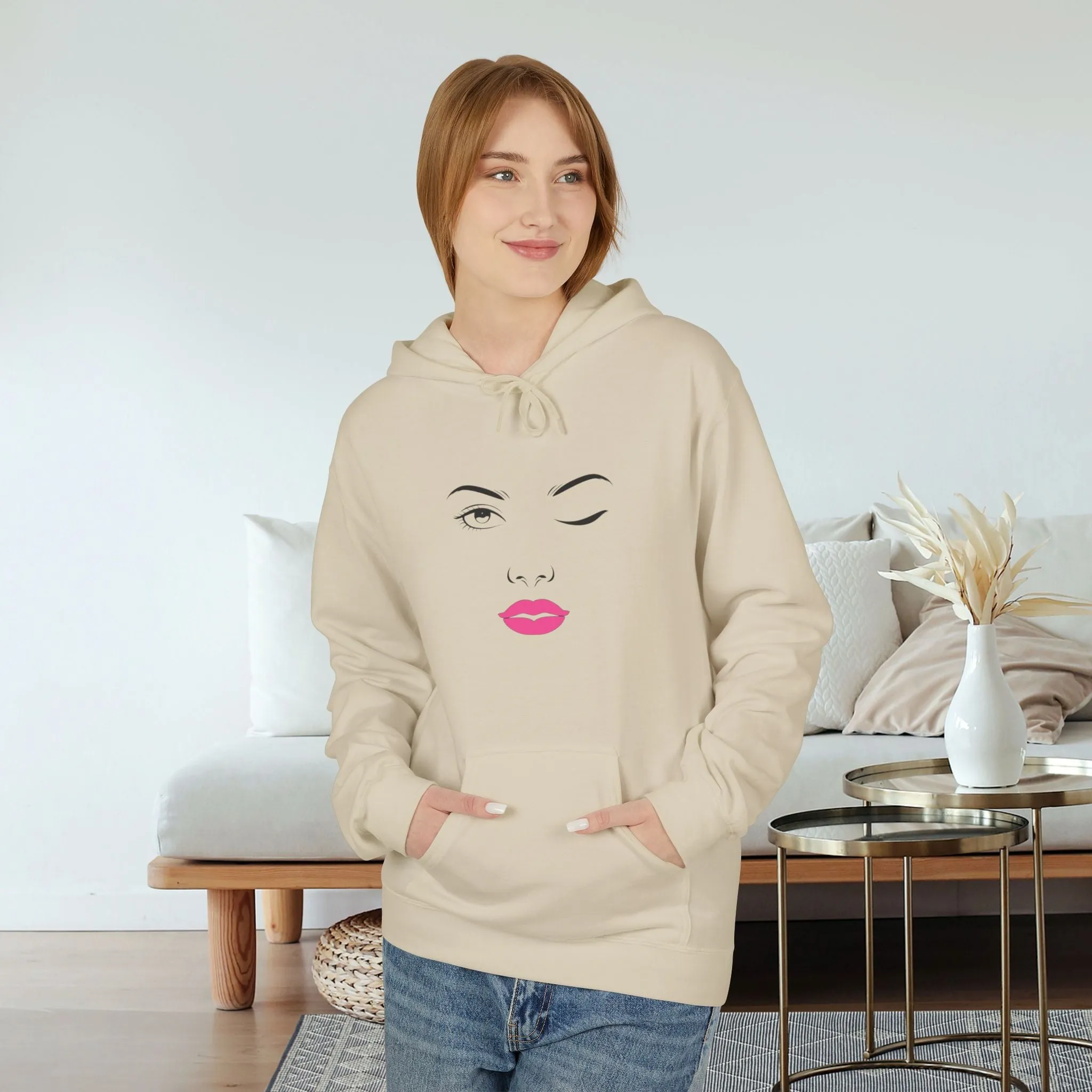 Women's They Will Never Find Your Body Typographical Art Softstyle Fleece Hoodie