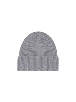 Wool Beanie Ash Gray