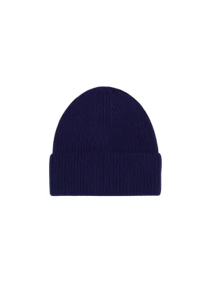 Wool Beanie Navy