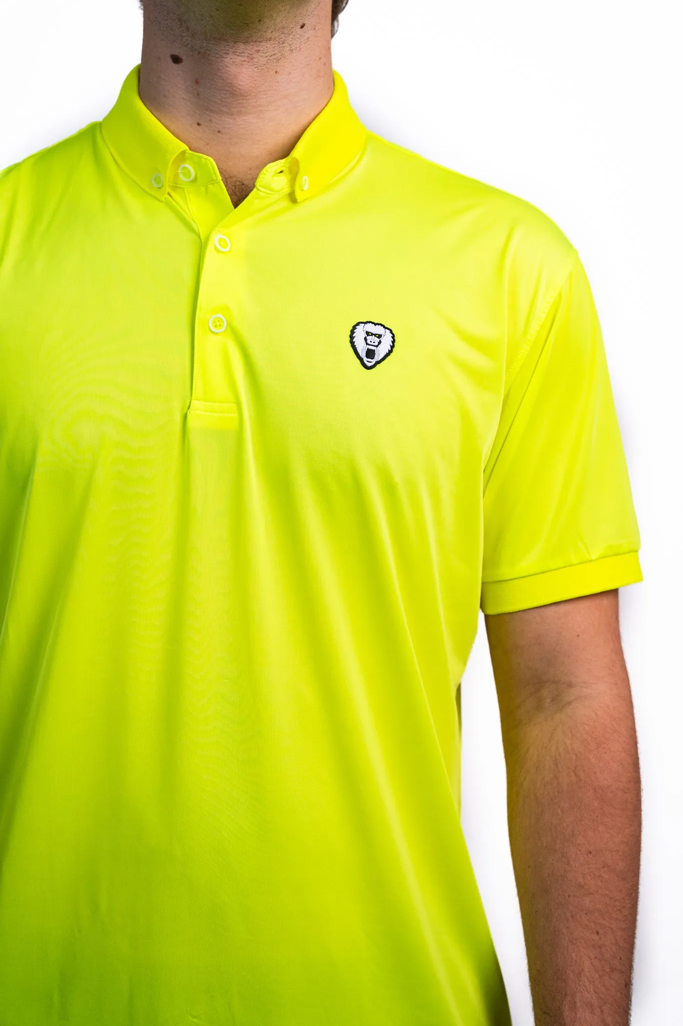 YELLOW GOLF POLO