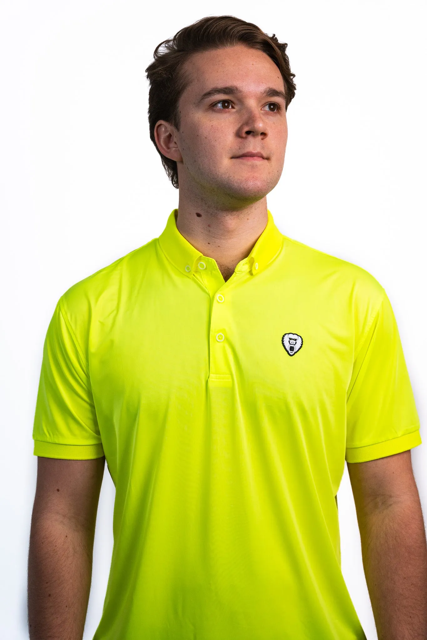 YELLOW GOLF POLO