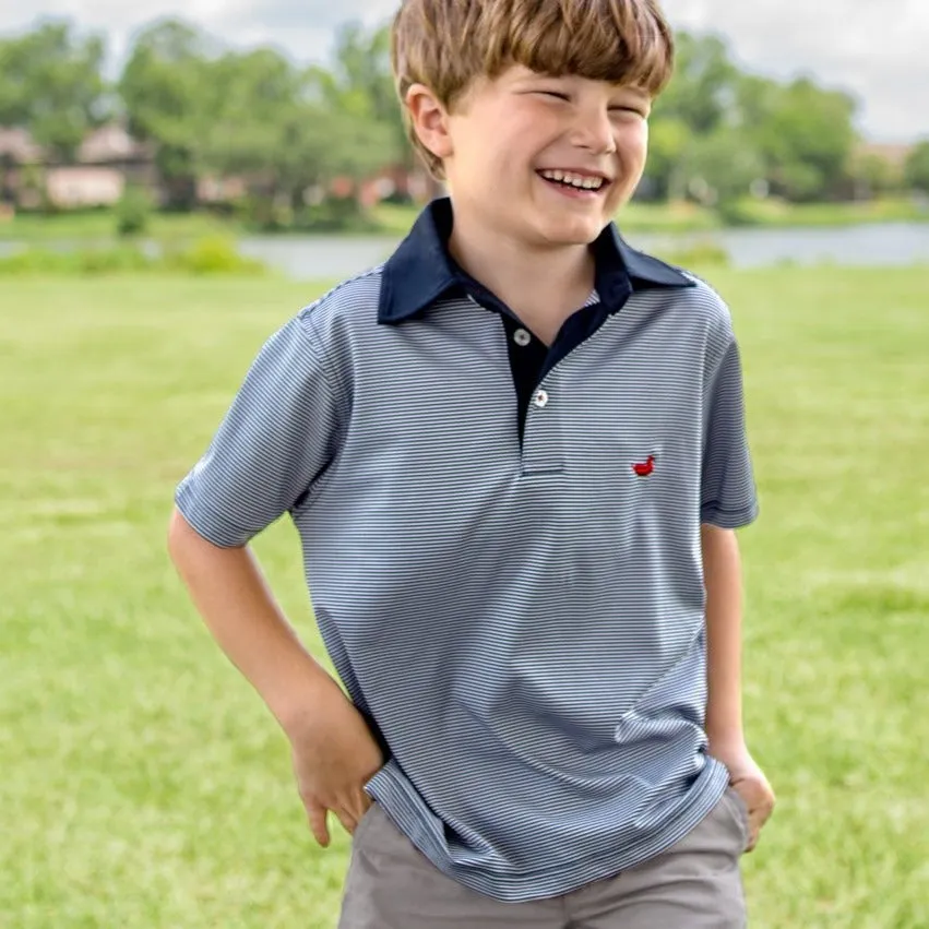 Youth Bermuda Performance Polo - Hawthorne