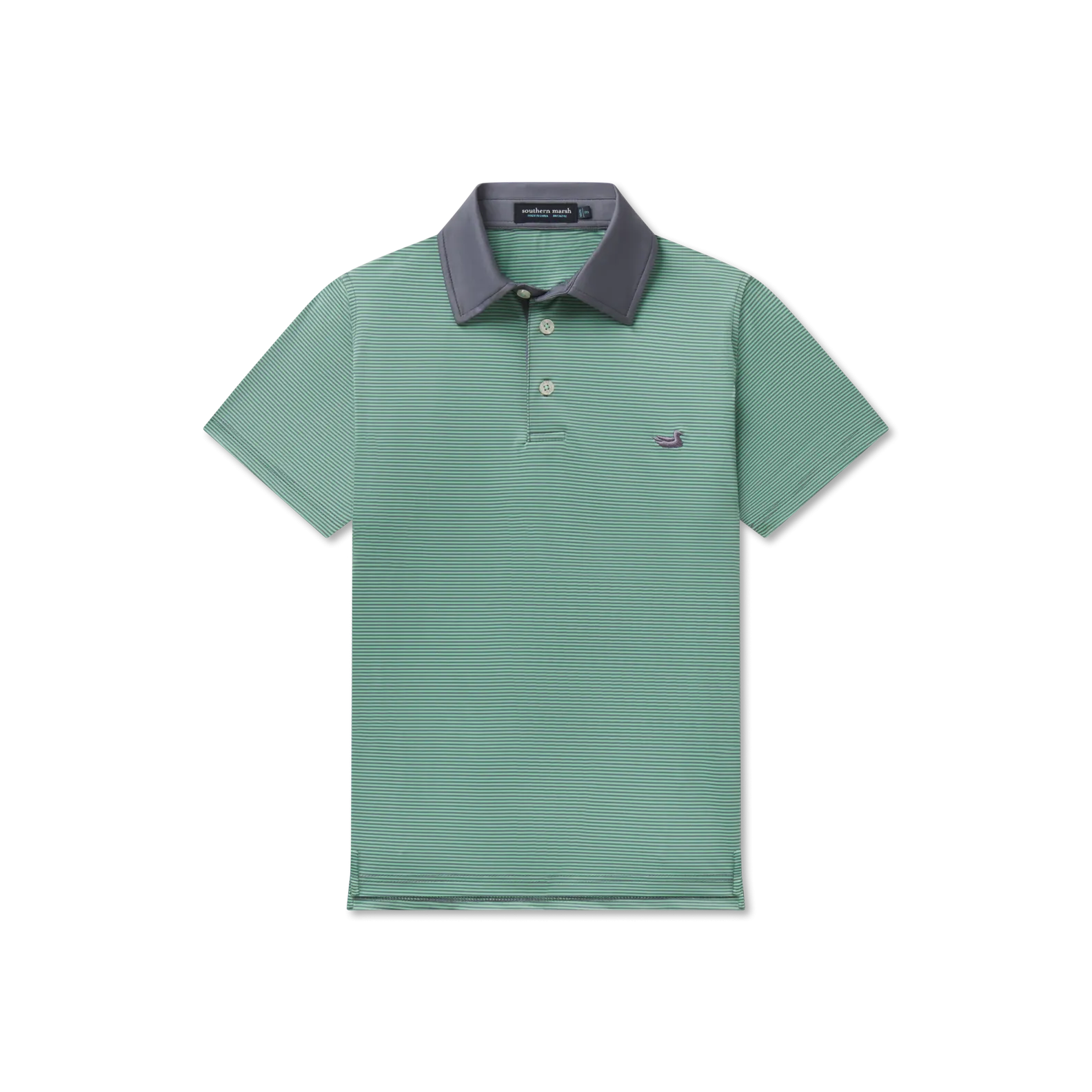 Youth Bermuda Performance Polo - Hawthorne